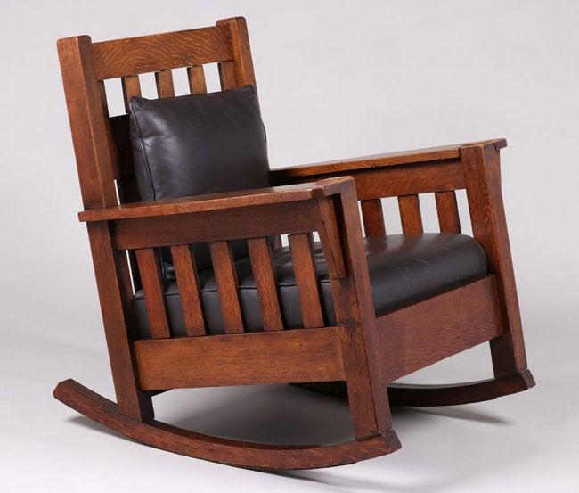 R.C. Sumner Los Angeles Rocker c1910 (1 of 6)