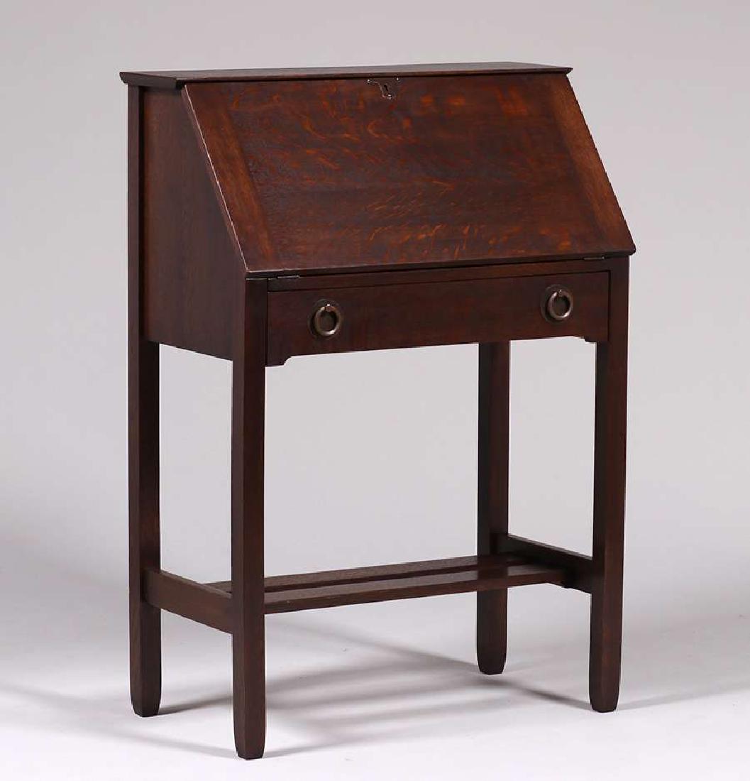 Stickley Brothers #6806 Dropfront Desk c1910 (1 of 3)
