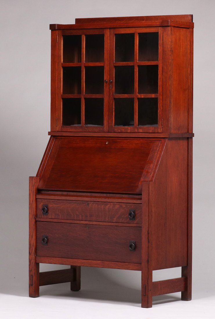 Lifetime Furniture Co Dropfront Secretary Desk C1910 Sep 28