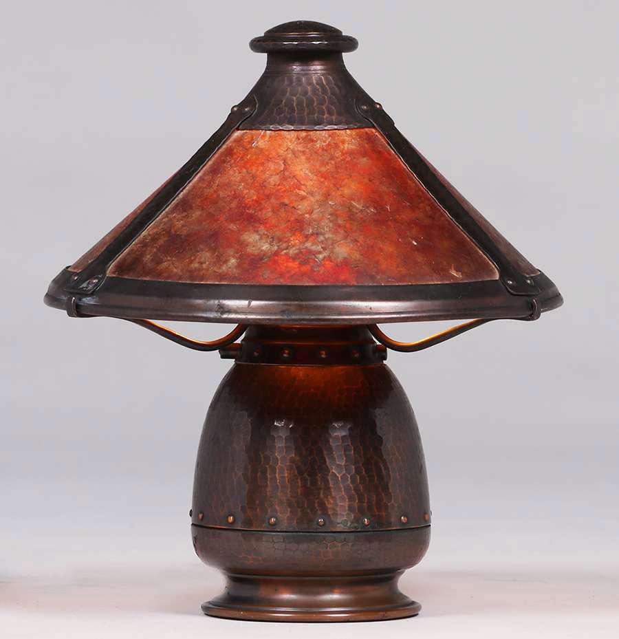 Old Mission Kopper Kraft Lamp (1 of 5)