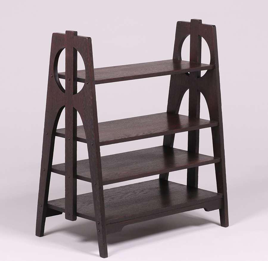 Grand Rapids Cutout Magazine Stand (1 of 2)