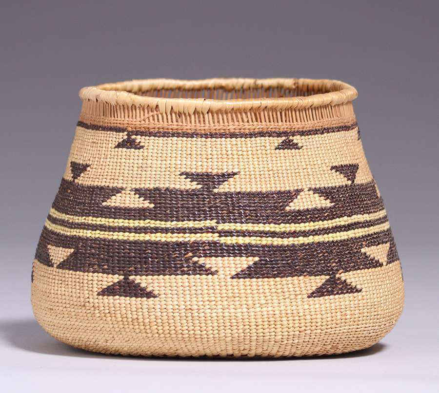 Native American Basket - Hupa/Karuk Tribe c1920s (1 of 4)