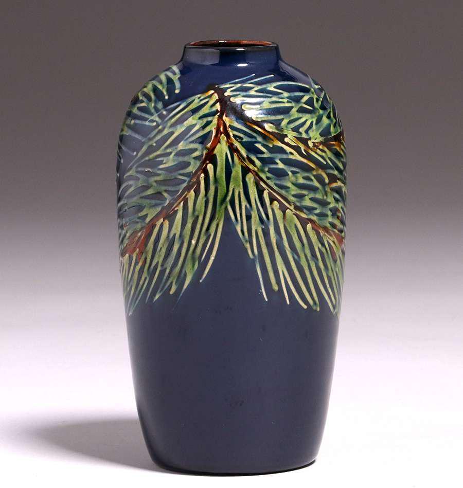 Max Laeuger Pine Needle Vase c1900 (1 of 4)