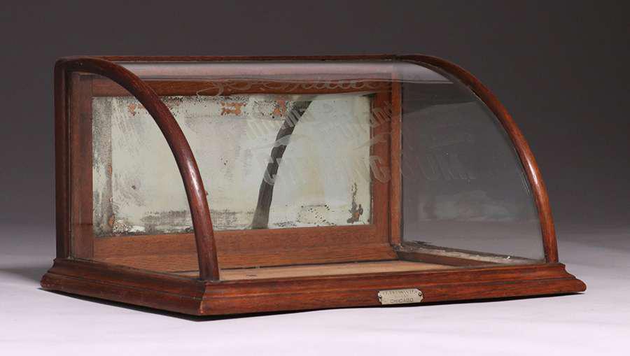 Vintage countertop display case deals