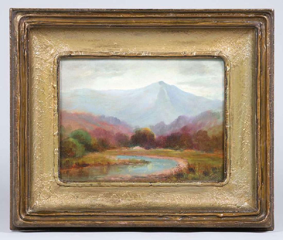 Samuel Tilden Daken Painting Mt Tamalpais c1910 (1 of 3)