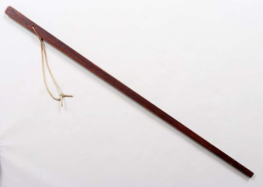 Roycroft Oak Walking Stick (1 of 3)