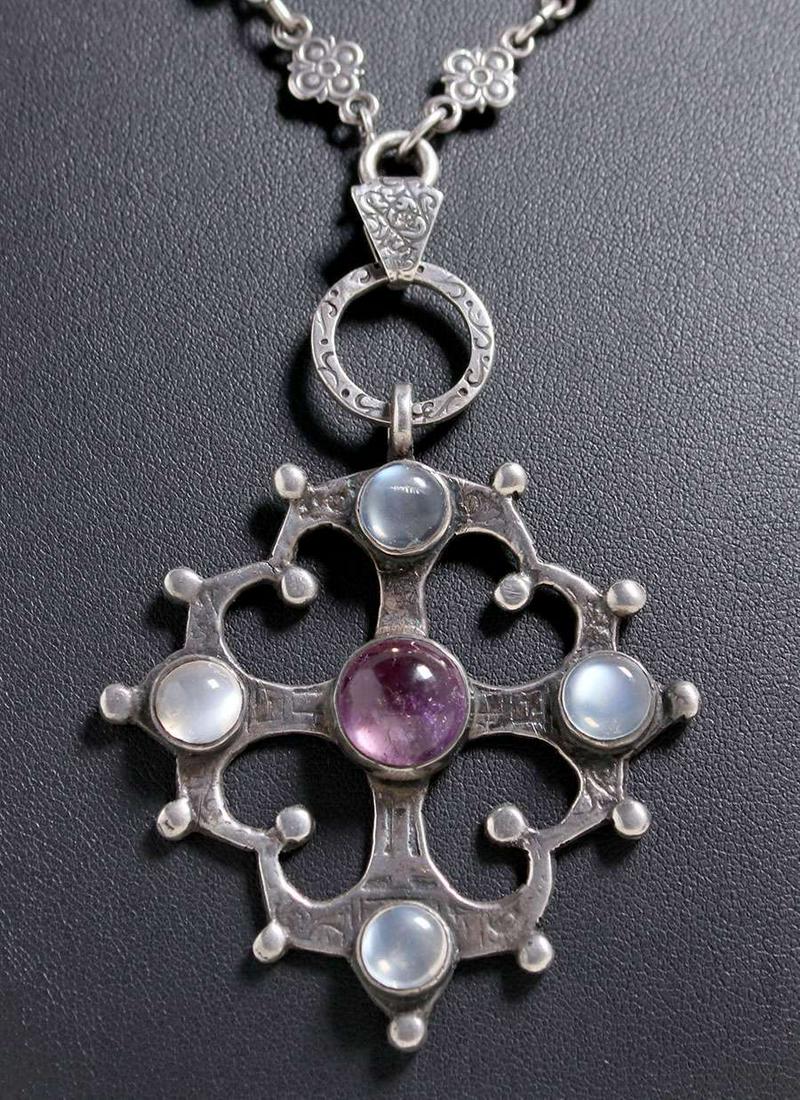 Celtic Arts & Crafts Sterling Silver, Moonstone & (1 of 4)