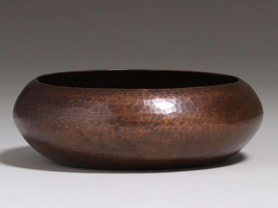 Dirk van Erp Hammered Copper Bowl c1911-1912 (1 of 2)
