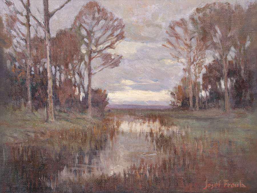 Joseph Froula (1887-1939) Impressionist Oil Painting (1 of 4)