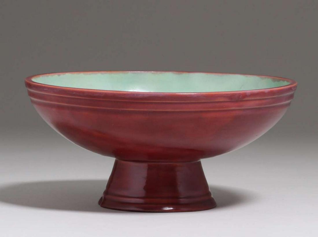 Unusual California Faience Fruit Bowl c1930 (1 of 2)