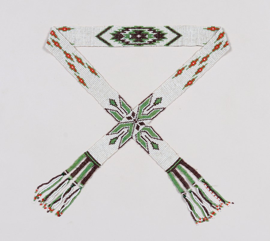 Native American Plains Indian Beaded Belt c1930s (1 of 1)