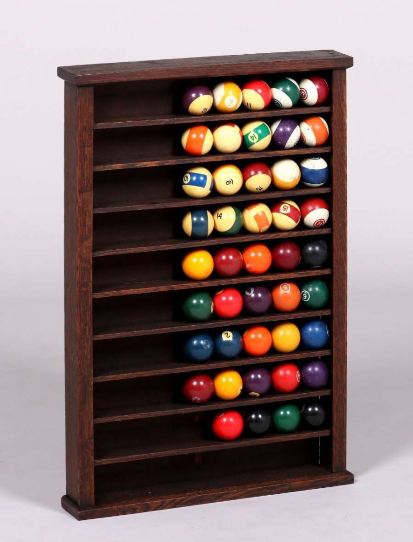 Antique Billiard Ball Rack c1910 (1 of 1)