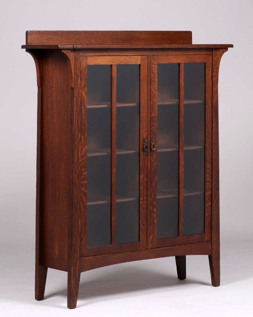 Limbert Two-Door Bookcase c1910 (1 of 4)