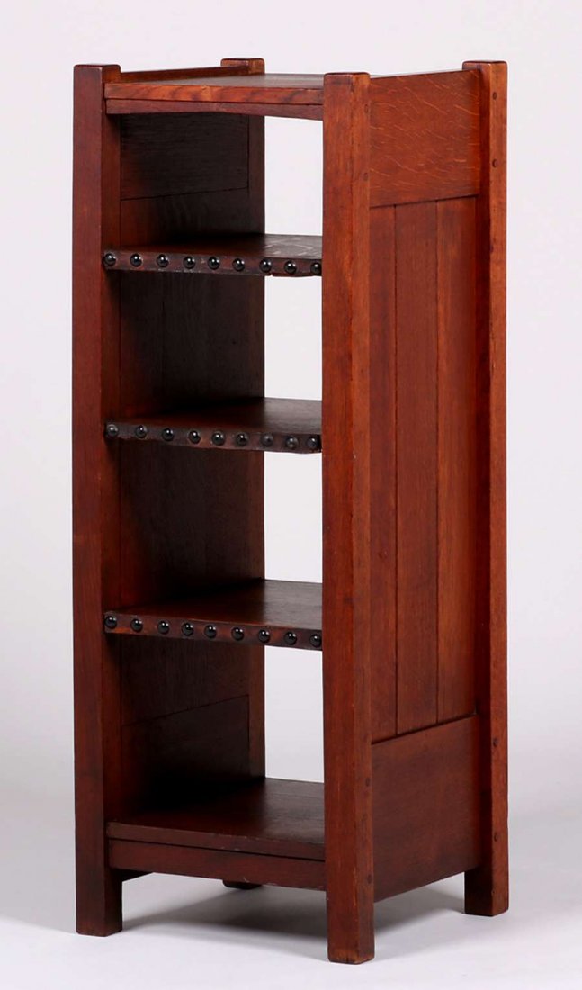 Early Gustav Stickley 1902 Magazine Stand (1 of 3)