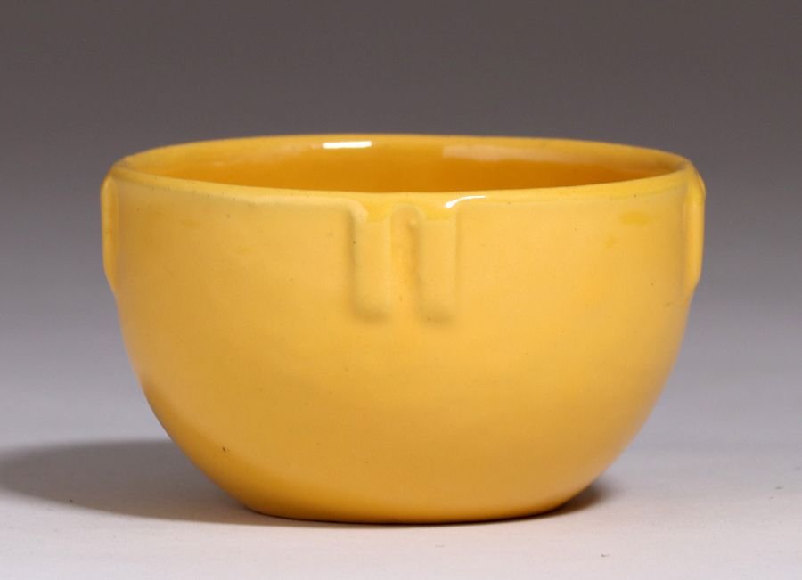 Small Bauer Yellow Indian Bowl c1920s (1 of 4)