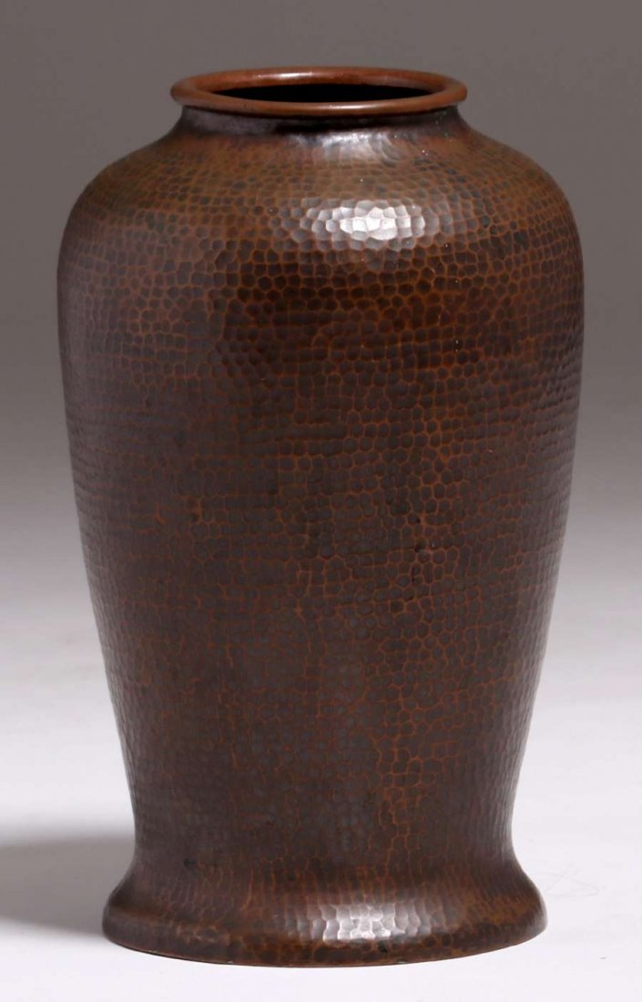Early Unsigned Dirk van Erp Hammered Copper Milkcan-Sha (1 of 3)