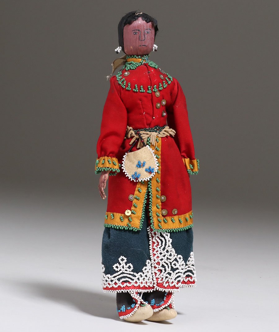 Native American - Paiute Tribe Beaded Doll c1920s (1 of 3)