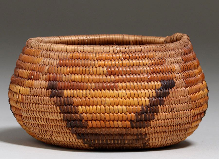 Native American - California Mission Tribes Basket 1910 (1 of 3)