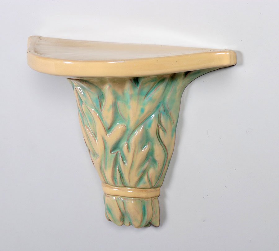 California Faience – Grace Emerich Ceramic Wall Shelf (1 of 4)