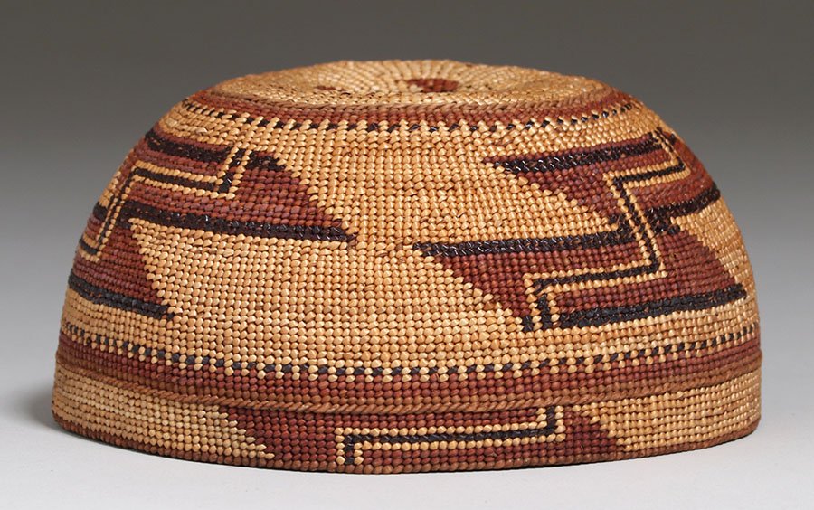 Native American - Hupa Hat Basket c1920s (1 of 4)