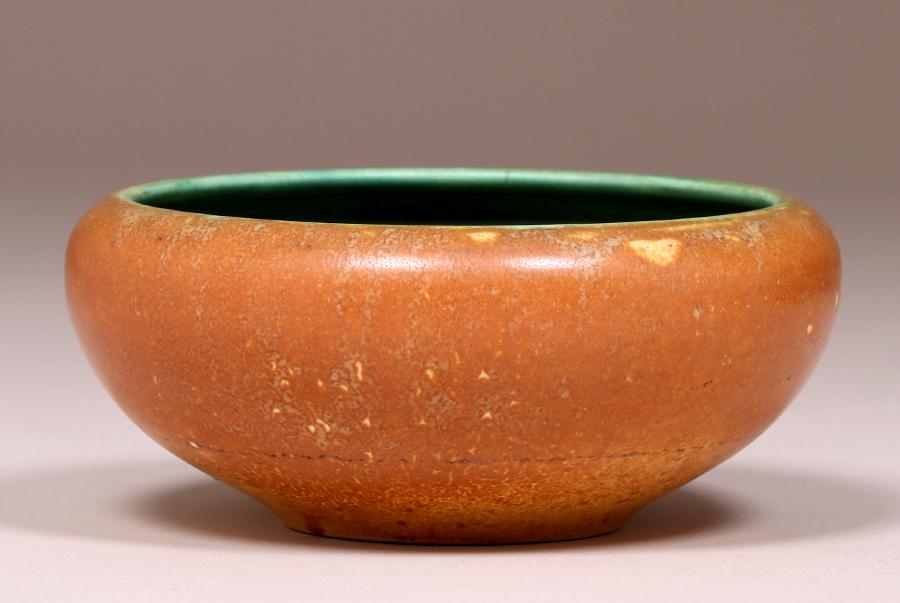 Rookwood Matte Brown & Green Bowl 1901 (1 of 5)