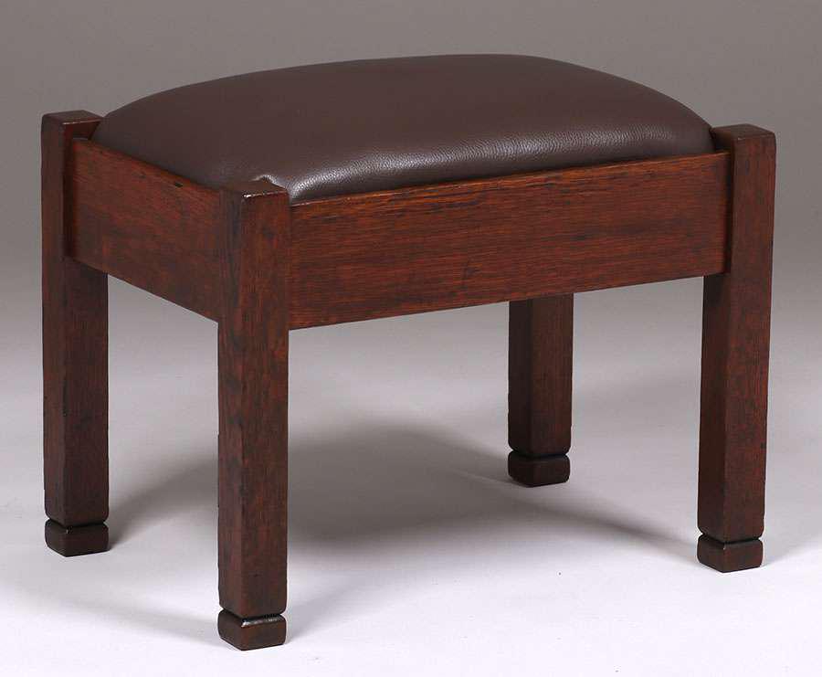 Stickley Brothers Footstool c1910 (1 of 4)