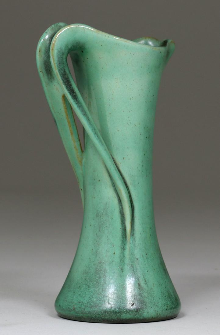 Teco Pottery Matte Green Pitcher c1910 (1 of 4)