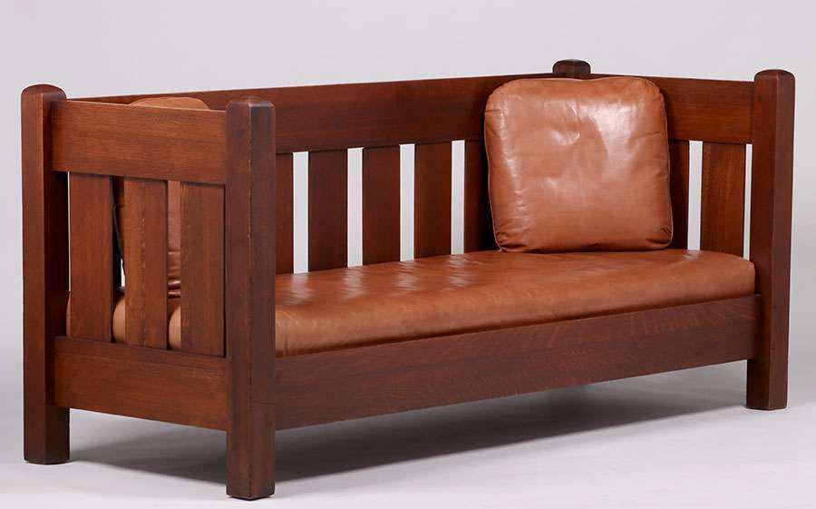 Limbert Evenarm Settle c1910 (1 of 5)