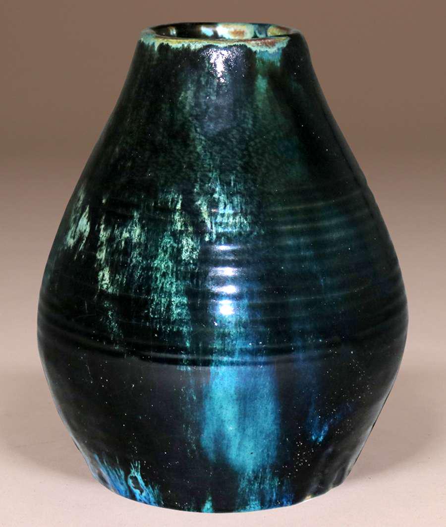 Pewabic Pottery Iridescent Vase c1910 (1 of 4)