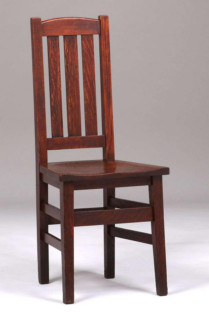 Stickley Brothers Desk Chair c1910 (1 of 4)