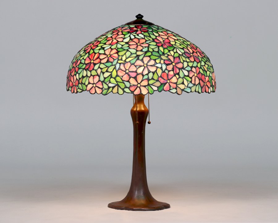 Unique Handel Leaded Glass Lamp c1910 (1 of 6)