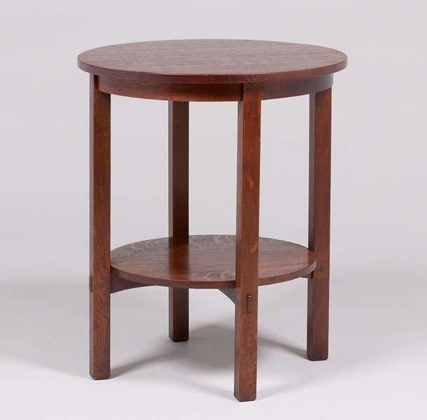 Gustav Stickley #607 Lamp Table c1910 (1 of 4)