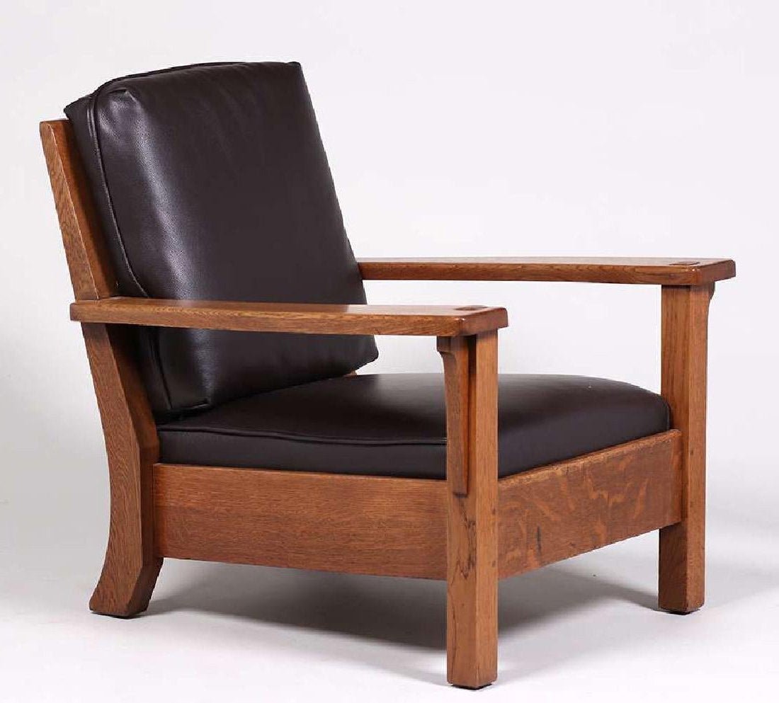 Large Limbert Armchair c1910 (1 of 3)