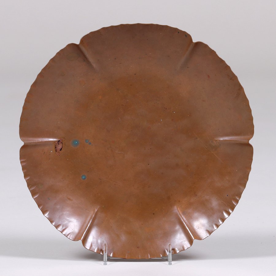Arthur Cole - Avon Coppersmith Hammered Copper Tray (1 of 4)