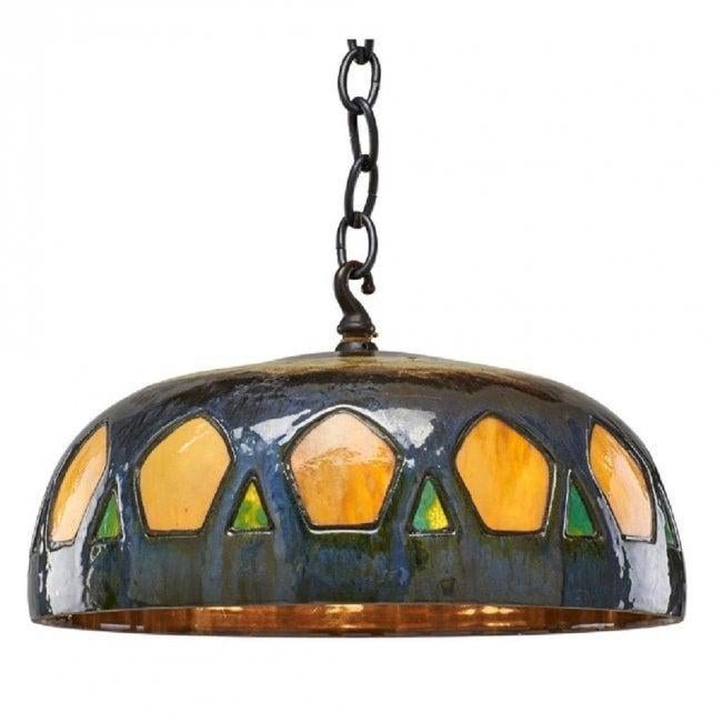 Fulper Vasecraft Three-Socker Hanging Shade (1 of 5)