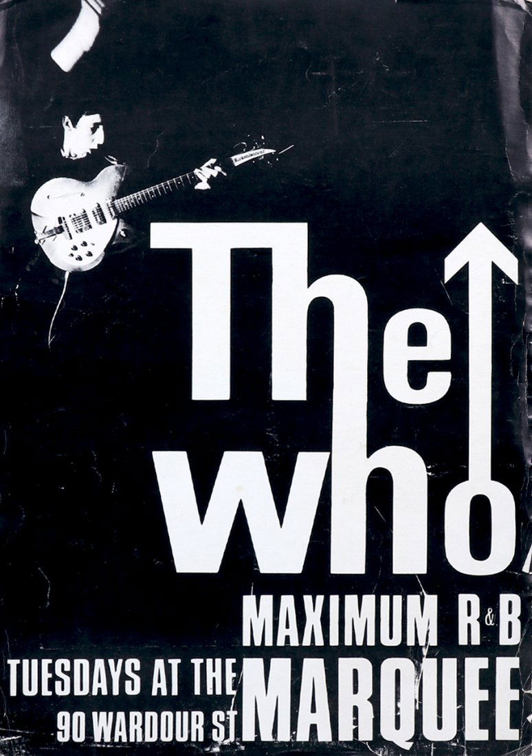 Original The Who Poster 1964 London (1 of 2)