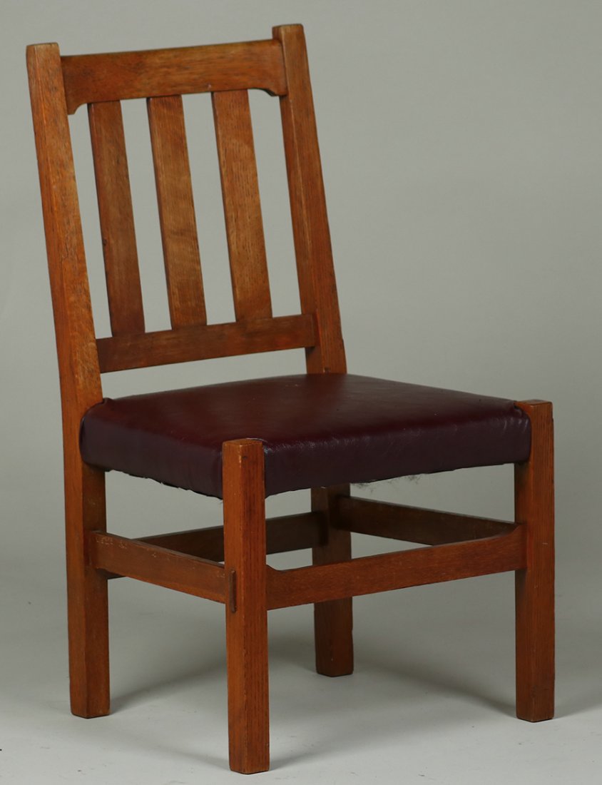 Stickley Brothers Side Chair c1910 (1 of 2)