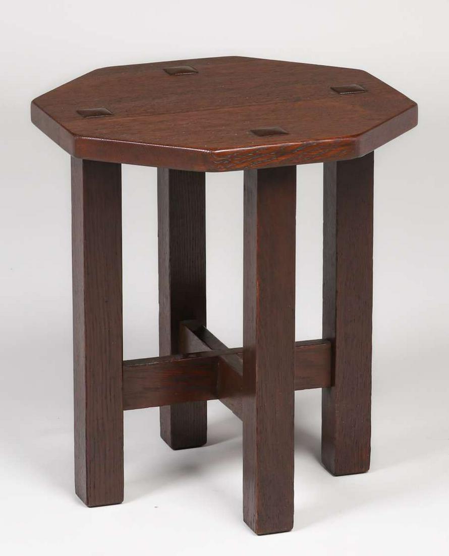 L&JG Stickley #558 Taboret c1915 (1 of 3)