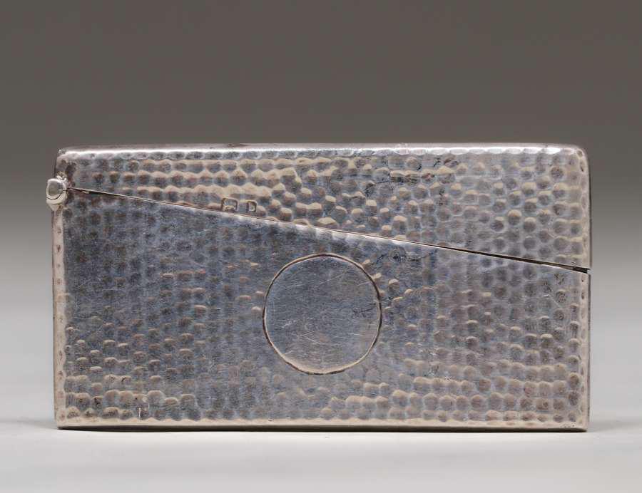 Mappin & Webb Sterling Silver Card Holder c1910 (1 of 5)