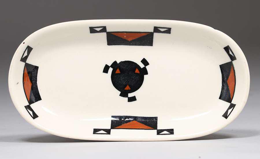 Yosemite Parks Buffalo China Butter Dish Ahwahnee Hotel (1 of 4)