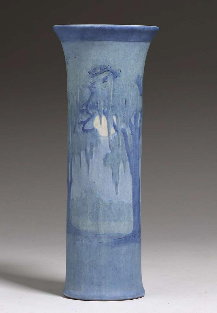 Large Newcomb College Anna Frances Simpson Scenic Vase (1 of 4)