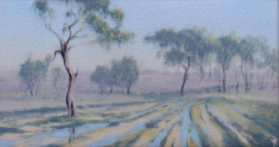 Rookwood Pottery Scenic Plaque Fred Rothenbusch 1918 (1 of 5)