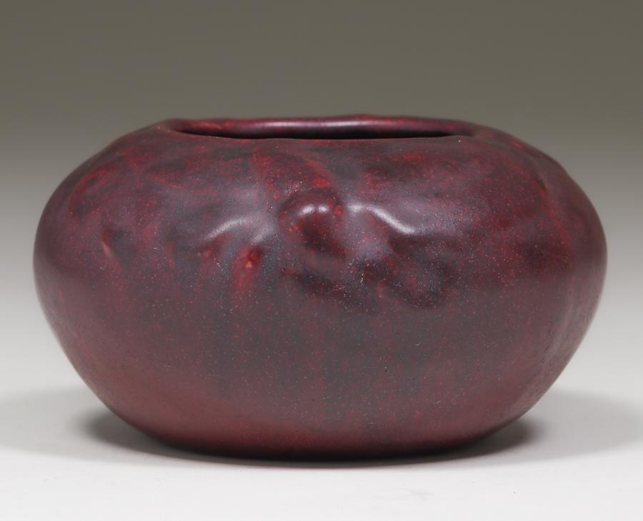 Van Briggle Closed Bowl 1920 (1 of 3)