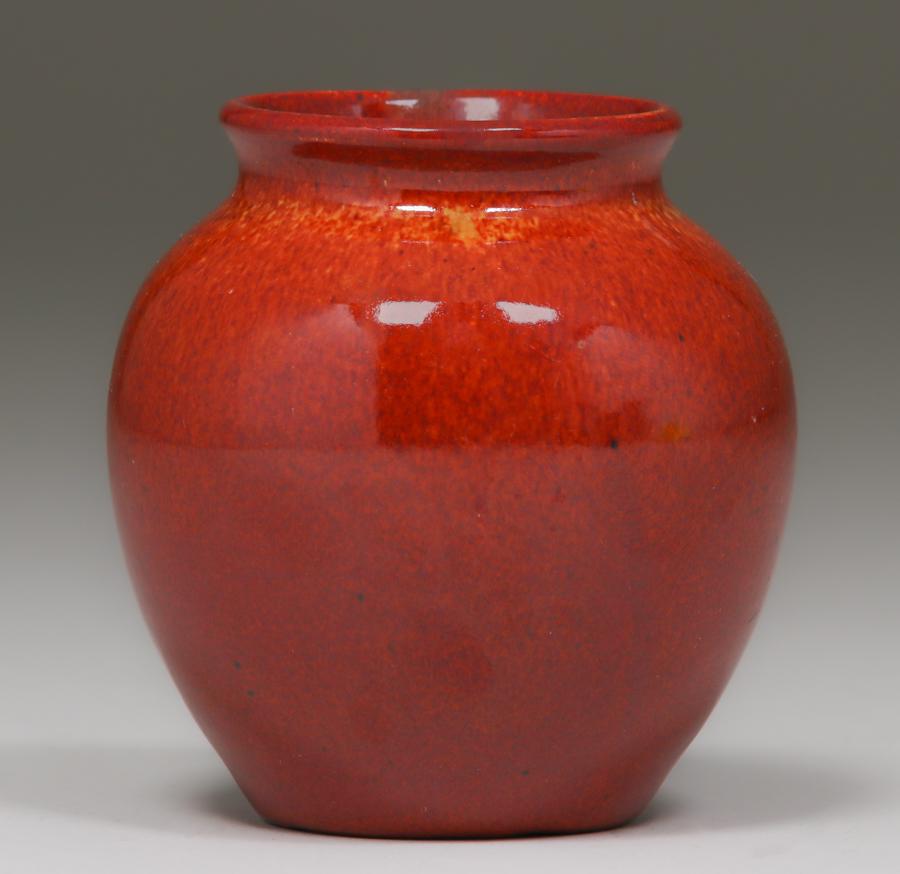 North Dakota Rosemead Pottery Vase c1930s (1 of 4)