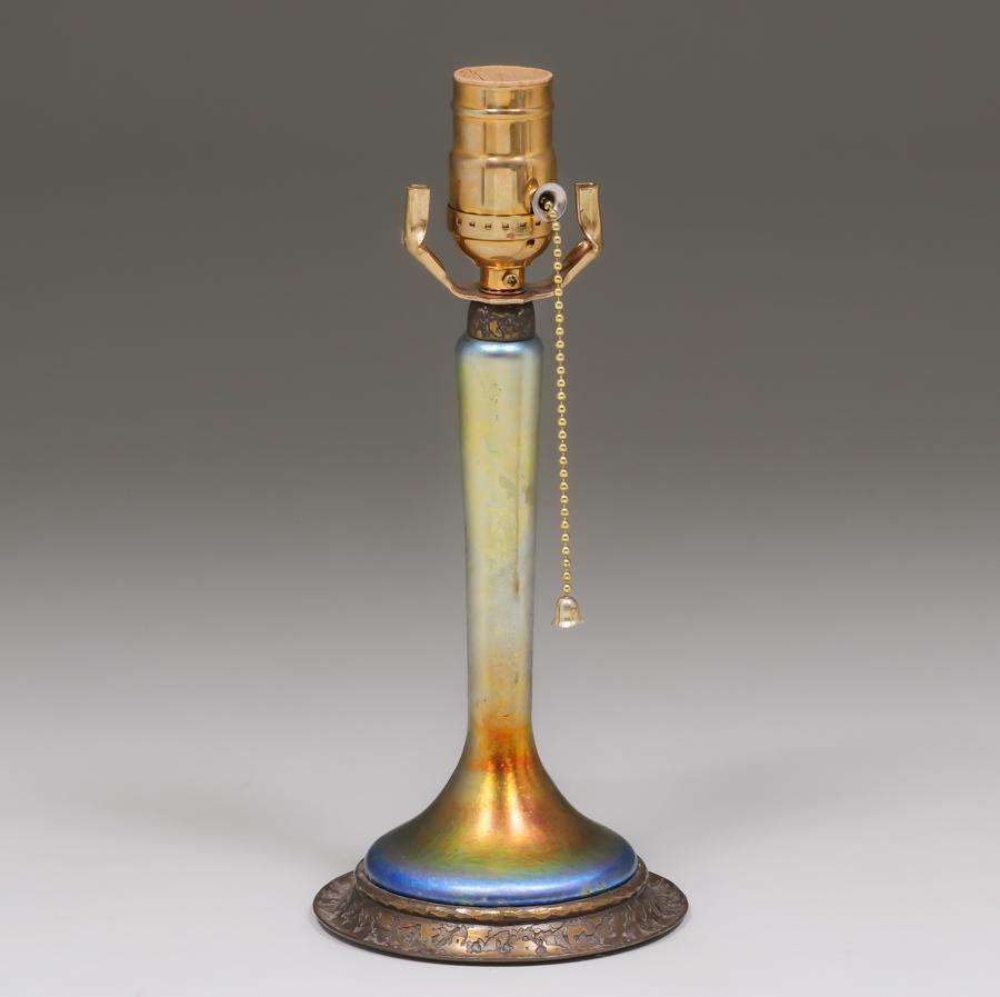 Roycroft - Steuben Lamp Base c1920s (1 of 3)