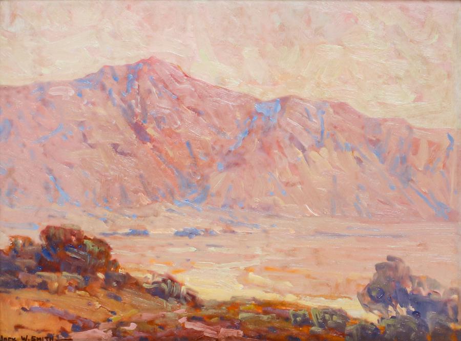 Painting of San Gabriel Valley c1910 (1 of 4)