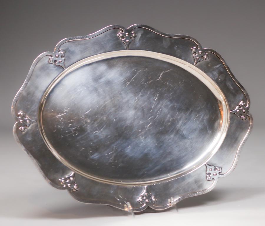 Large Shreve & Co XIV Century Sterling Silver Meat (1 of 3)