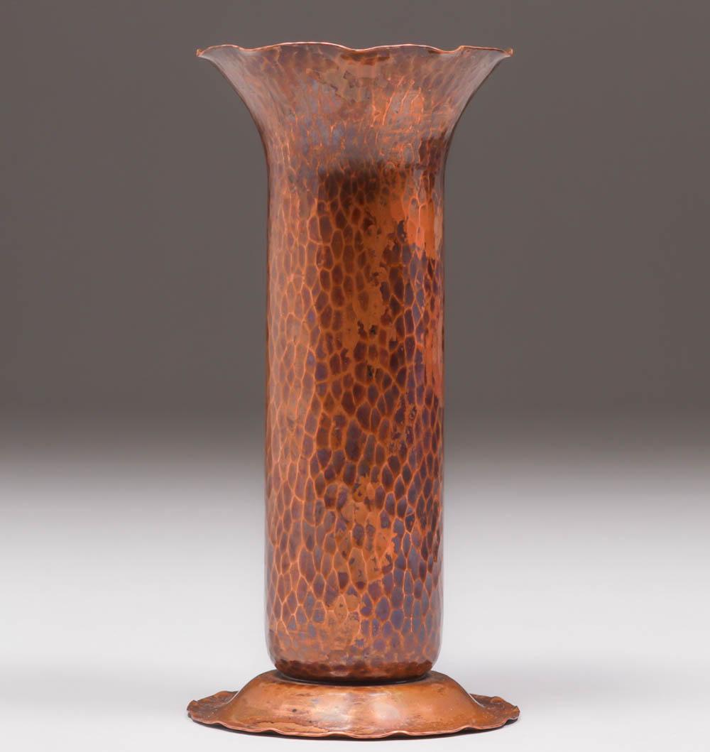 Arthur Cole - Avon Coppersmith Hammered Copper Vase (1 of 4)