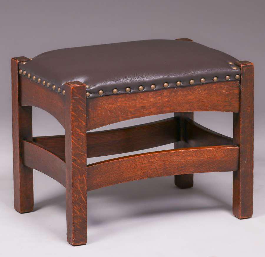 Lifetime Furniture Co Footstool c1910 (1 of 2)