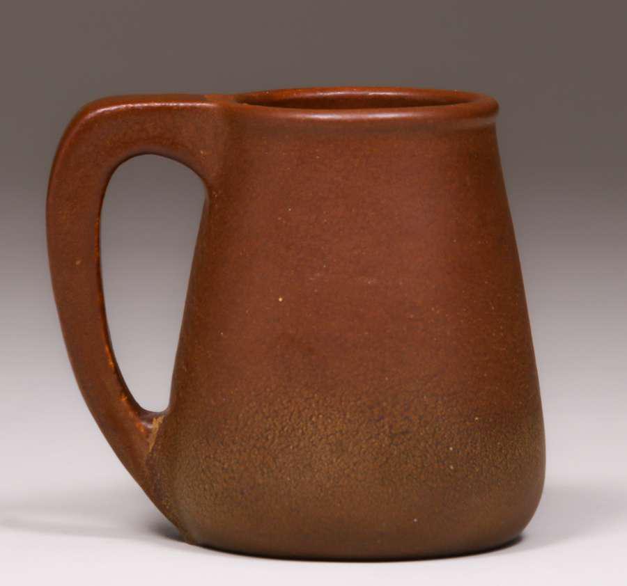 Van Briggle 1906 Matte Brown Mug (1 of 3)